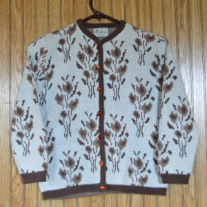 Fox Wood vintage cardigan and sleeveless sweater